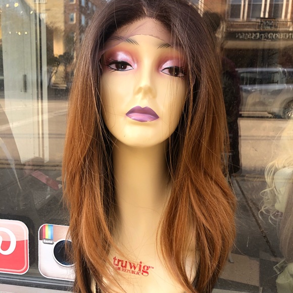 Wig realistic ombré thick wig 6X6 Lacefront 2030 - Picture 5 of 8